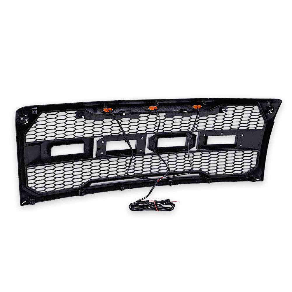 Front Grille Fit for 2009 2010 2011 2012 2013 2014 F-150 Ford Raptor Style Mesh Front Grill