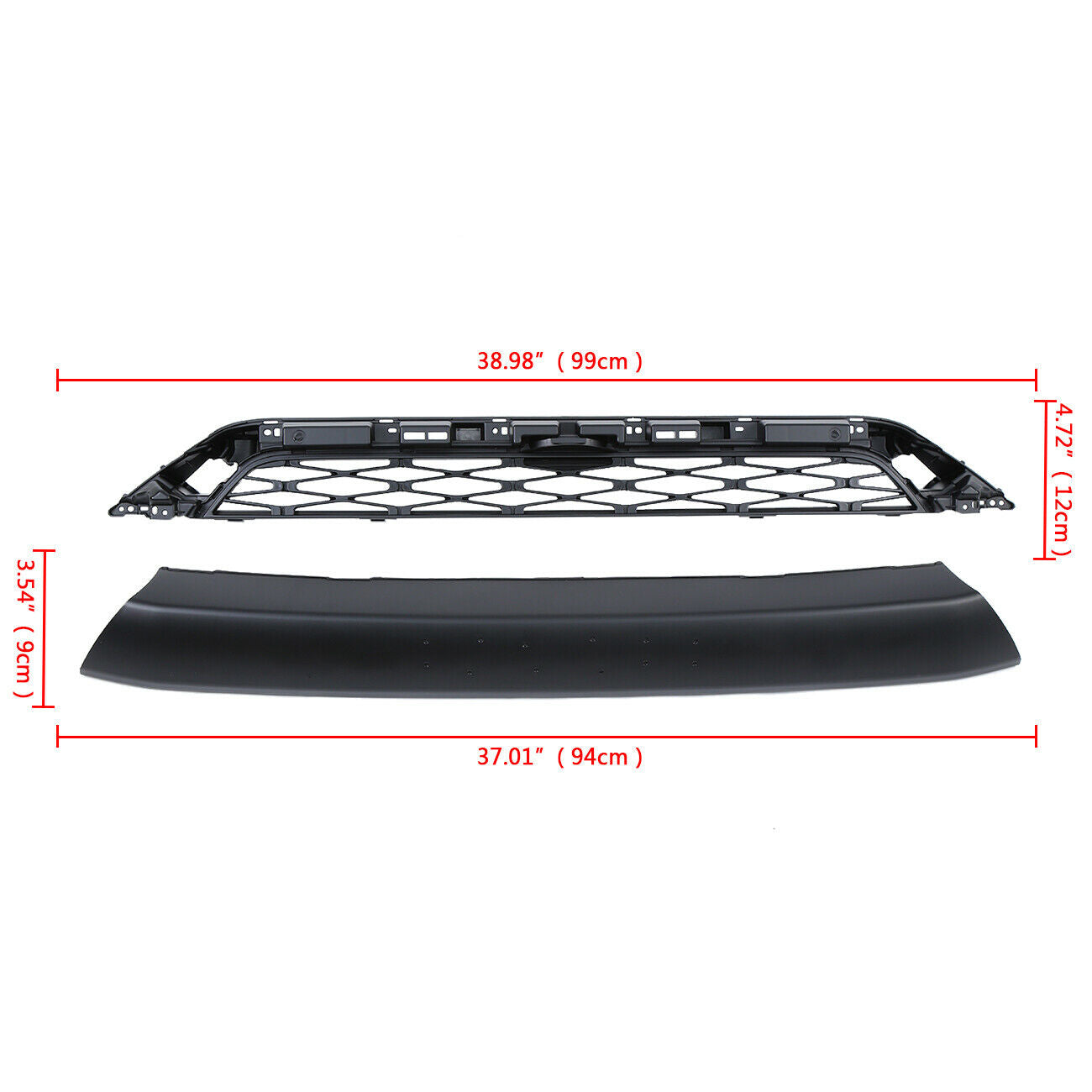 Upper Grilles Fit for 2014 2015 2016 2017 2018 Toyata 4Runner TRD PRO Replacement Grille